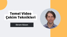Görseli Galeri görüntüleyiciye yükleyin, Temel Video Çekim Teknikleri Eğitimi