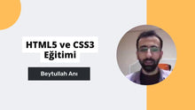 Görseli Galeri görüntüleyiciye yükleyin, HTML5 ve CSS3 Eğitimi