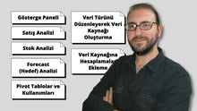 Görseli Galeri görüntüleyiciye yükleyin, Excel Raporlama Eğitimi
