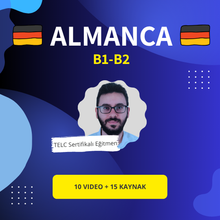 Görseli Galeri görüntüleyiciye yükleyin, Almanca Eğitimi (B1-B2)
